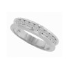 New 1.00CT Men's Princess Cut Diamond Ring Wedding Band G/SI1 14KT White Gold