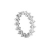 New 4.00 CT Round Cut Diamond Eternity Wedding Band Ring 14 KT White Gold G/SI1