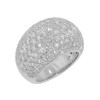 New 6.50 CT Round Anniversary Ring Band Cocktail Ring Pave Set F/VS2 14KT Gold