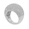 New 6.50 CT Round Anniversary Ring Band Cocktail Ring Pave Set F/VS2 14KT Gold