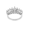 Brand New 1.50 CT Marquise Cut Diamond Wedding Band Ring White Gold G/SI1