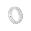 Brand New 3.00 CT Round Cut Diamond Eternity Wedding Band Ring White Gold G/SI1