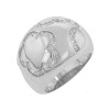 0.80 ct Round Cut Double Teardrop Diamond Earrings 