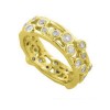 1.00 Ct Round Cut Diamonds Eternity Wedding Bands Rings