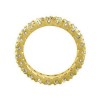 1.75 Ct Round Cut Diamonds Eternity Wedding Bands Rings
