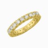 1.75 Ct Round Cut Diamonds Eternity Wedding Bands Rings