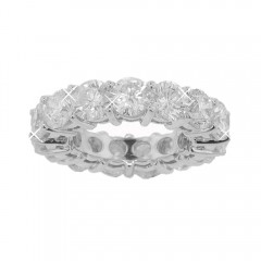 6.00CT Round Cut Diamonds Eternity Wedding Bands Rings