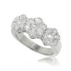 New 2.25CT Round Cut Diamond Anniversary Ring Wedding Band G/SI1 Three Stone 14K