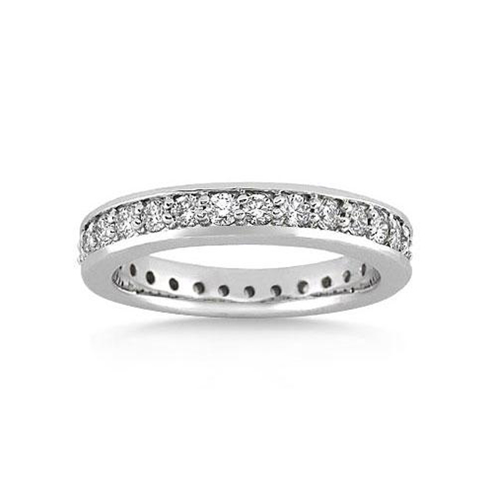 2.25ct Men's Round Diamonds Eternity Wedding Band Rings