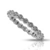 2.50ct Round Cut Diamonds Eternitys Wedding Bands Rings