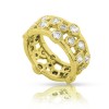 4.00CT Round Cut Diamonds Eternity Wedding Bands Rings