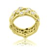 4.00CT Round Cut Diamonds Eternity Wedding Bands Rings