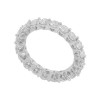2.75 CT Round Cut Diamonds Eternity Wedding Bands Rings
