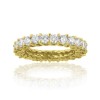 3.50ct Round Cut Diamonds Eternity Wedding Bands Rings