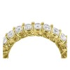 3.50ct Round Cut Diamonds Eternity Wedding Bands Rings