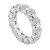 5.00ct Round Cut Diamonds Eternity Wedding Bands Rings