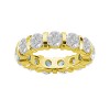 5.00ct Round Cut Diamonds Eternity Wedding Bands Rings