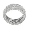 5.25ct Round Cut Diamonds Eternity Wedding Bands Rings
