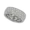 5.25ct Round Cut Diamonds Eternity Wedding Bands Rings