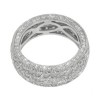 5.25ct Round Cut Diamonds Eternity Wedding Bands Rings