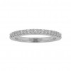 0.75ct Diamond Round Eternity Ring Wedding Band F/Vs2
