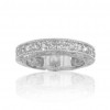 1.50ct Round Cut Diamonds Eternity Wedding Bands Rings