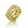 4.00CT Round Cut Diamonds Eternity Wedding Bands Rings