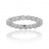 2.75 CT Round Cut Diamonds Eternity Wedding Bands Rings