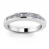 1.00 ct Ladies Baguette Cut Diamond Eternity Wedding Band Ring (Color G Clarity SI-1) in 14 Kt White Gold